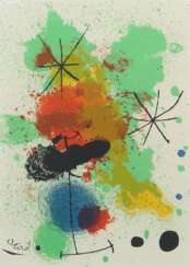 Miró, Joan Barcelona 1893 - 1983 Palma. Spanisch-katalanisch…