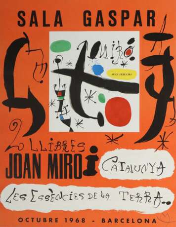 Miró, Joan nach Barcelona 1893 - 1983 Palma de Mallorca, spa… - photo 1
