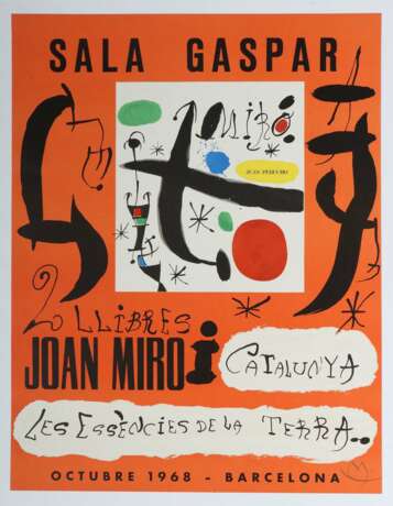 Miró, Joan nach Barcelona 1893 - 1983 Palma de Mallorca, spa… - photo 2