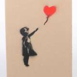 Banksy 1974. ''The Ballon Girl'', verso handschriftlich bez.… - photo 2