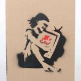 Banksy 1974. ''The End'', verso handschriftlich bez., dat. '… - photo 2