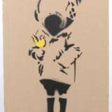 Banksy 1974. ''Space Girl'', verso handschriftlich bez., dat… - photo 1