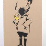 Banksy 1974. ''Space Girl'', verso handschriftlich bez., dat… - фото 2