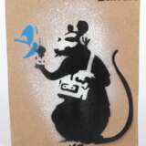 Banksy 1974. ''Radar Rat'', verso handschriftlich bez., dat.… - фото 1