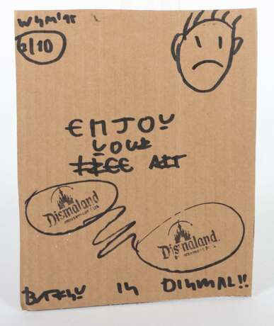 Banksy 1974. ''Radar Rat'', verso handschriftlich bez., dat.… - photo 3