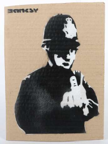 Banksy 1974. ''Rude Copper'', verso handschriftlich bez., da… - photo 1