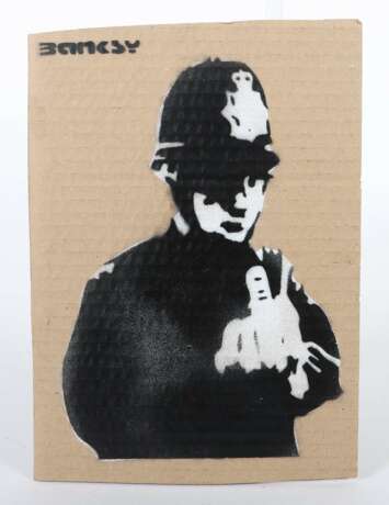 Banksy 1974. ''Rude Copper'', verso handschriftlich bez., da… - фото 2
