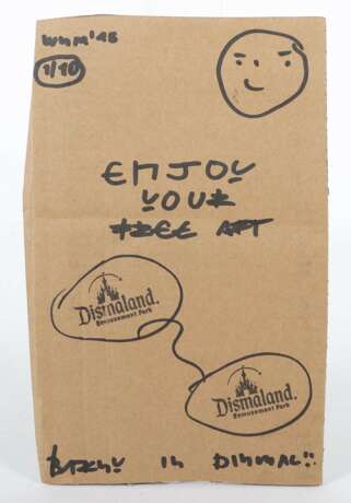 Banksy 1974. ''Umbrella Girl'', verso handschriftlich bez.,… - фото 3