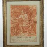 Maler des 18. Jh. ''Heiliger Hieronymus'', Darstellung des s… - фото 2