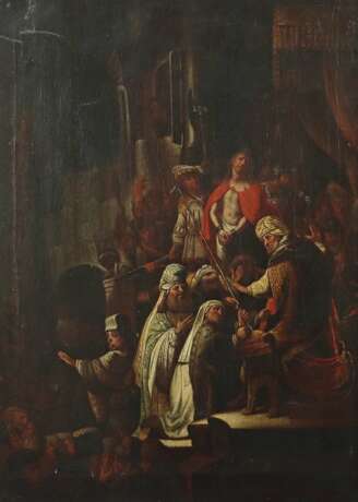 Maler des 17./18. Jh. ''Christus vor Pilatus'', Darstellung… - photo 1