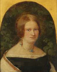 Maler des 19. Jh. ''Damenporträt'', wohl Marie von Nassau ac…