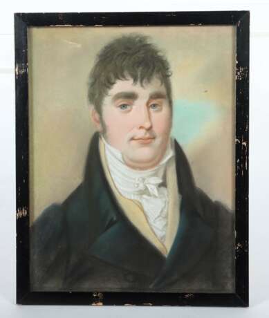Maler des 19. Jh. ''Portrait Mathias Christoph Erhardt'', en… - photo 2