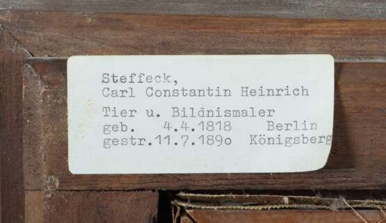 Steffeck, Carl Constantin (attr.) 1818 - 1890. ''Apfeldieb''… - Foto 4