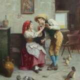 Bianche, Antonio Italien 1875 - ?, italienischer Genremaler.… - Foto 1