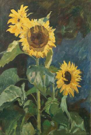 Liebermann, Ernst (1869 - 1960), ''Sonnenblumen'', stilisier… - фото 1