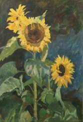 Liebermann, Ernst (1869 - 1960), ''Sonnenblumen'', stilisier…