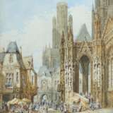 Schäfer, Henry 1833 - 1916, deutscher Maler. ''Kathedrale St… - Foto 1