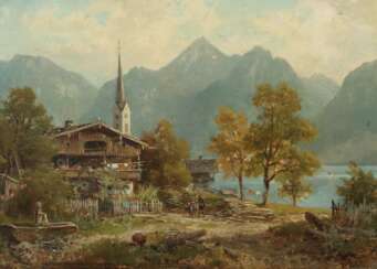 Sckell, Ludwig Schloss Berg 1833 - 1912 Pasing, deutscher Ma…