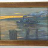 Maler des 20. Jh. ''Dampfer am Bodensee'', stilisierte Darst… - Foto 2
