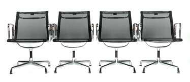 Eames, Charles & Ray 4 Aluminium Chairs EA 108, Entwurf: um…