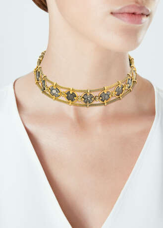 COLLIER CHOKER PIÈCES DE MONNAIE ANTIQUES - photo 5