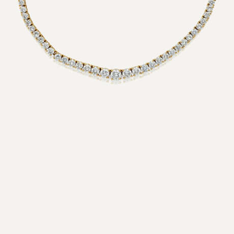 CARTIER COLLIER LIGNE EN CHUTE DIAMANTS - Foto 3