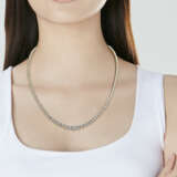 CARTIER COLLIER LIGNE EN CHUTE DIAMANTS - Foto 5