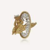 TIFFANY & CO BROCHE 'CANICHE' DIAMANTS - фото 1