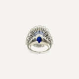 BAGUE SAPHIR ET DIAMANTS - photo 4