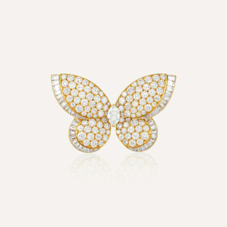 VAN CLEEF & ARPELS BROCHE 'PAPILLON' DIAMANTS - photo 1