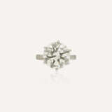 BAGUE SOLITAIRE DIAMANT DE COULEUR DE 8.37 CARATS - photo 1