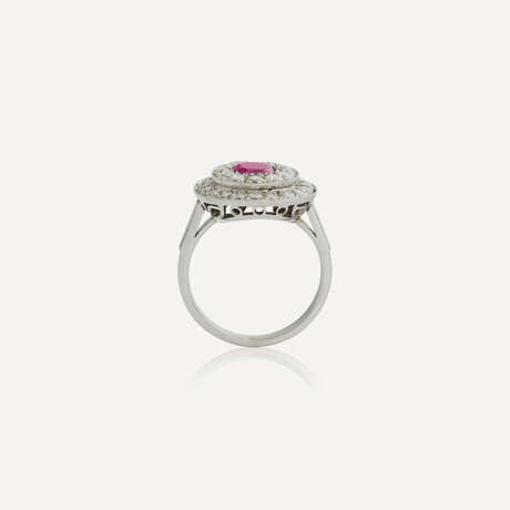 BAGUE RUBIS ET DIAMANTS - фото 4