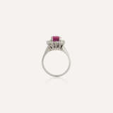 BAGUE RUBIS ET DIAMANTS - photo 3