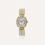 NO RESERVE - CARTIER MONTRE DE DAME 'TORTUE' PERLES DE CULTURE ET DIAMANTS - photo 1