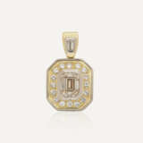 PENDENTIF DIAMANT DE 6.02 CARATS ET DIAMANTS - Foto 1