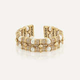 BULGARI BRACELET JONC PERLES DE CULTURE ET DIAMANTS - фото 2