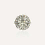 BAGUE DIAMANT DE 10.99 CARATS ET DIAMANTS - photo 1