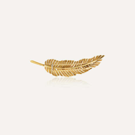 VAN CLEEF & ARPELS BROCHE 'PLUME' DIAMANTS - фото 2