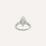 BOUCHERON BAGUE DIAMANT DE 3.96 CARATS ET DIAMANTS - фото 4