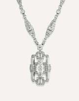 MAUBOUSSIN COLLIER ART DÉCO TRANSFORMABLE EN BROCHE DIAMANTS