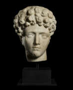 Übersicht. A ROMAN MARBLE PORTRAIT HEAD OF A YOUTH