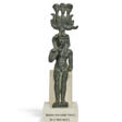 AN EGYPTIAN BRONZE SEATED HARPOCRATES - Auktionspreise