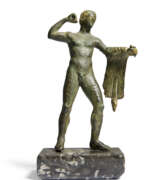 Bronce. AN ETRUSCAN BRONZE HERCLE