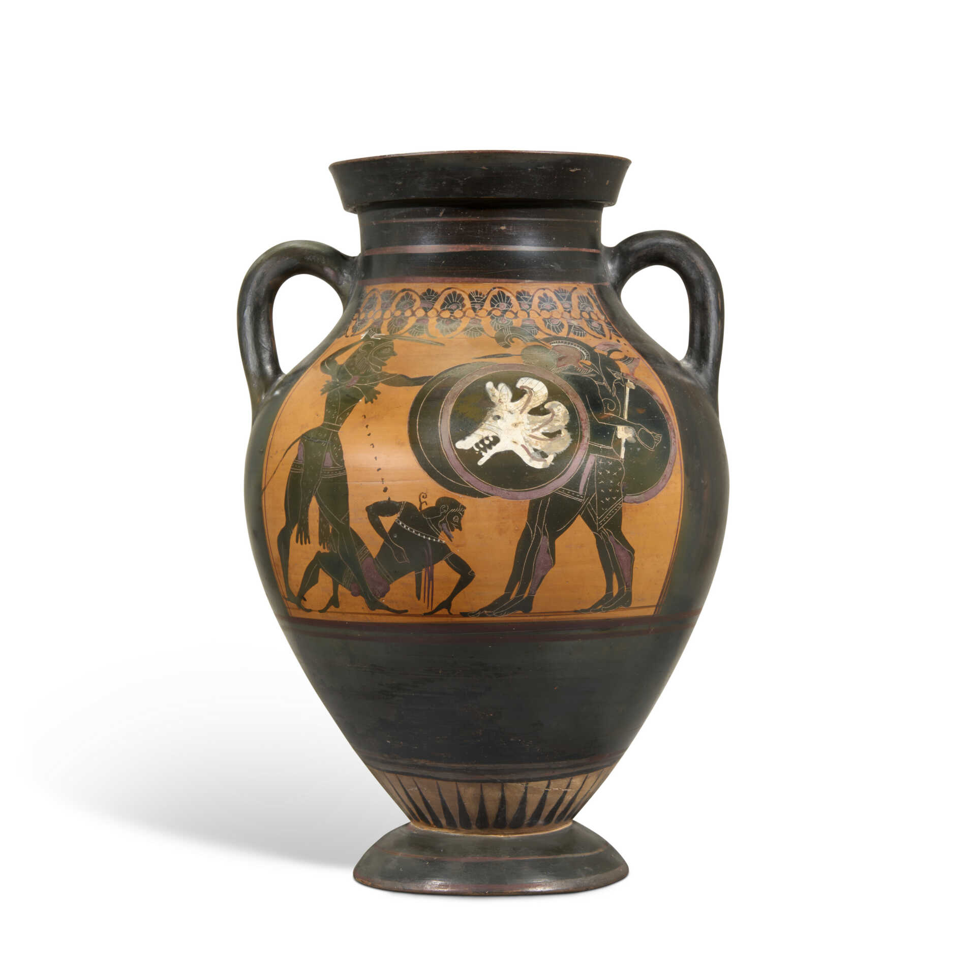 AN ATTIC BLACK-FIGURED AMPHORA (TYPE B)