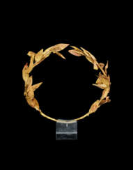 A GREEK GOLD OLIVE WREATH