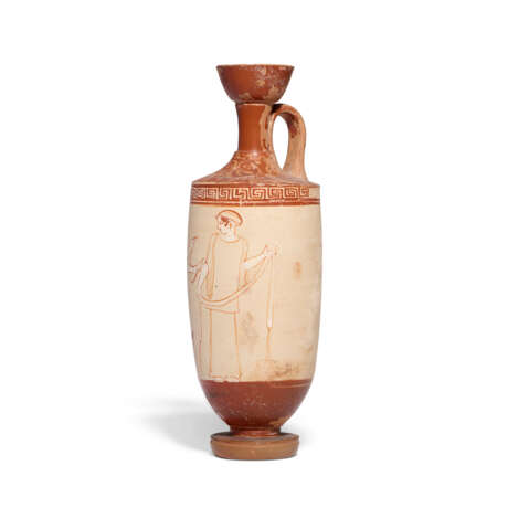 AN ATTIC OUTLINE WHITE-GROUND LEKYTHOS - Foto 3