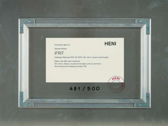 Gerhard Richter. IFRIT (P8) - Foto 2