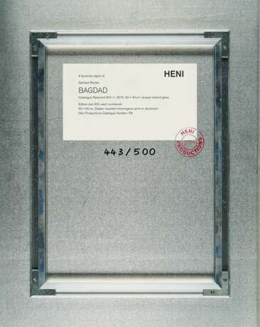 Gerhard Richter. BAGDAD (P9) - Foto 2