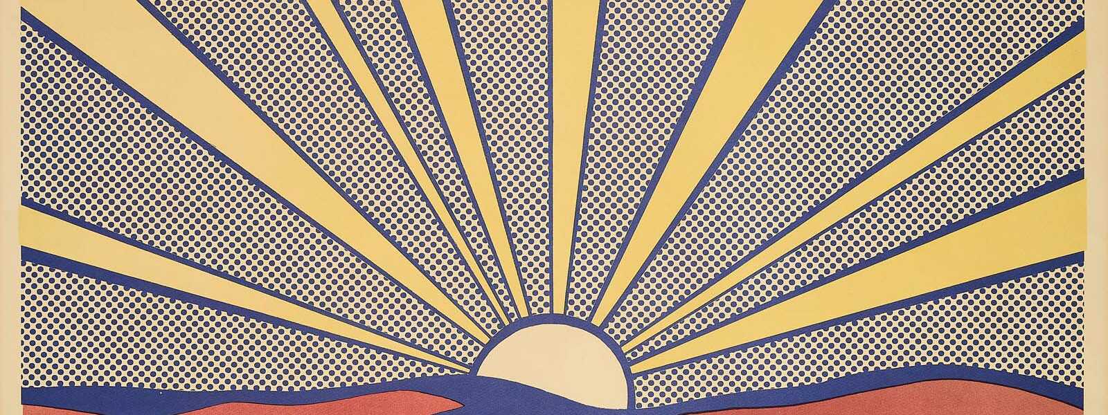 Roy Lichtenstein. Sunrise