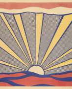 Offset lithograph. Roy Lichtenstein. Sunrise